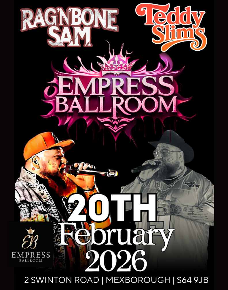 Rag N Bone Man & Teddy Swims Tribute Night Poster